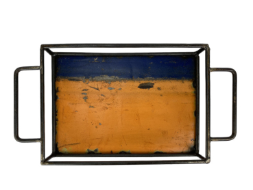 Preview: Upcycling Tablett aus recycelten Ölfässern S